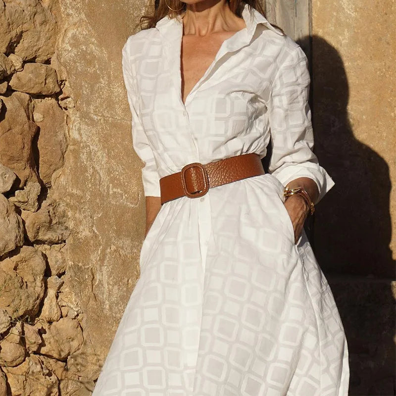The Windsor Plaid Shirt Dress