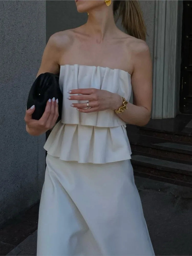 The Ellington Strapless Dress