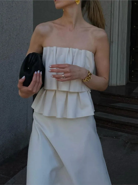 The Ellington Strapless Dress