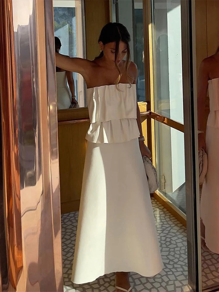 The Ellington Strapless Dress