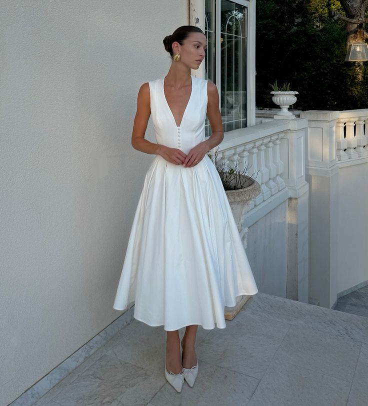The Windsor Satin Gown